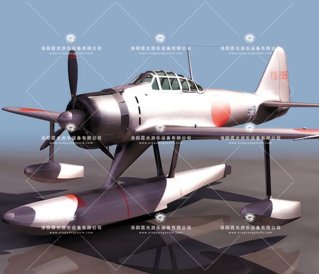 湄潭3D模型飞机_
